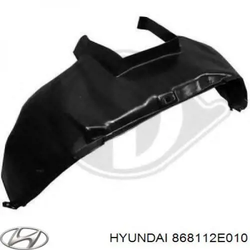 Nadkole błotnika przedniego lewe Hyundai/Kia 868112E010 cena, od 24,36 USD
