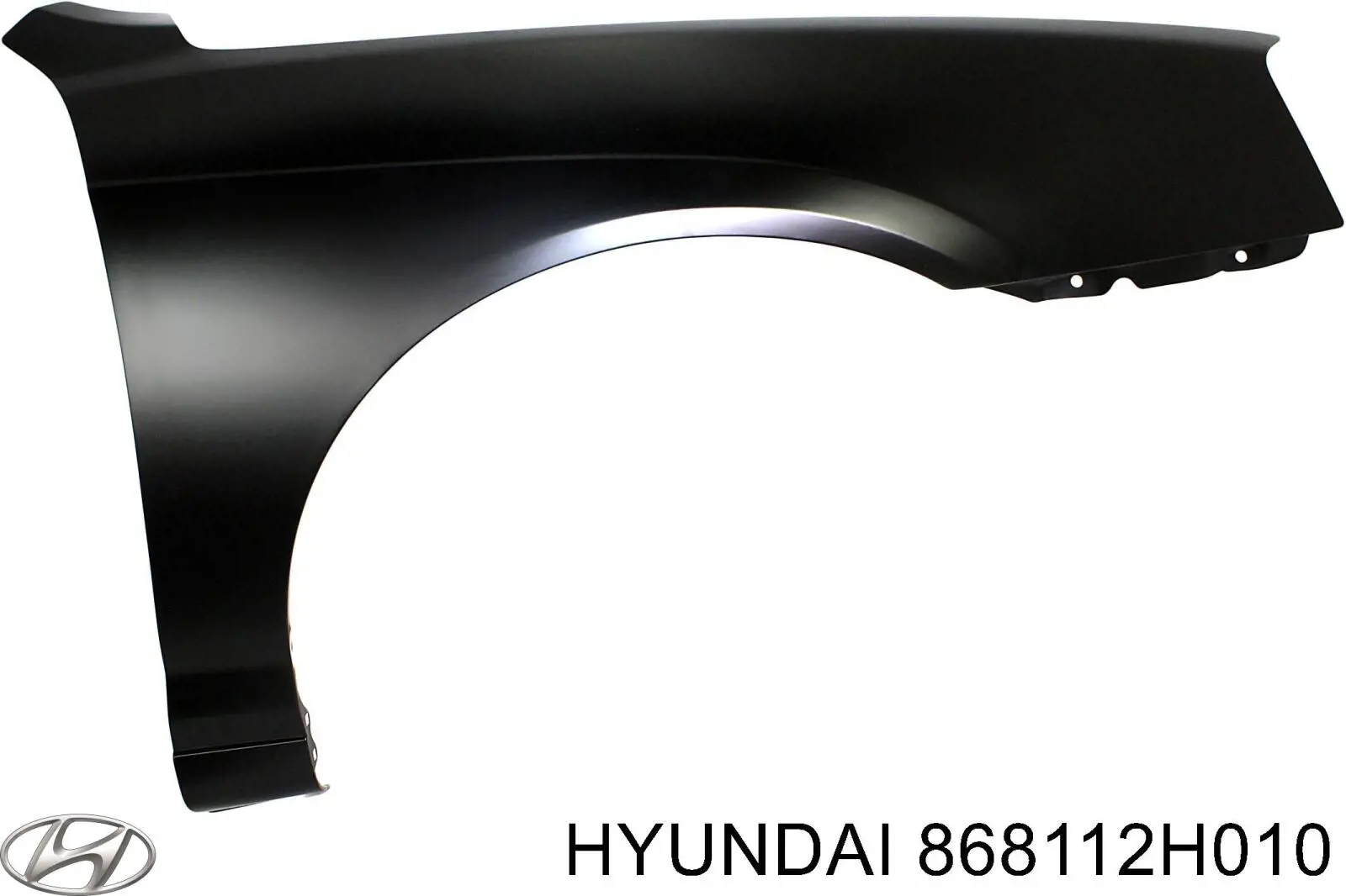 Nadkole błotnika przedniego lewe do Hyundai Elantra IV HD