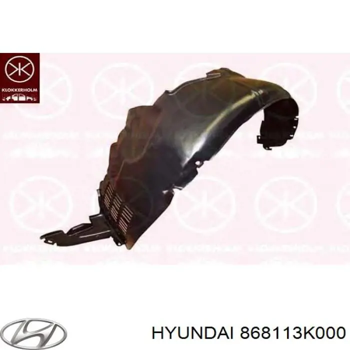 Nadkole błotnika przedniego lewe Hyundai Sonata V sedana (NF) (2004 - 2007) cena, od 12,15 USD