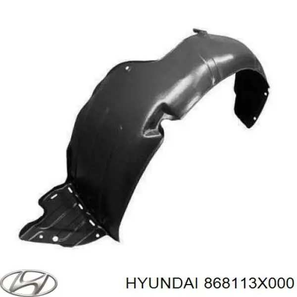 Nadkole błotnika przedniego lewe Hyundai/Kia 868113X000 cena, od 11,35 USD