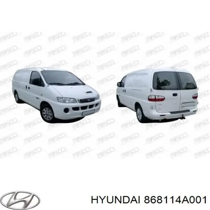 Nadkole błotnika przedniego lewe Hyundai/Kia 868114A001 cena, od 26,12 USD