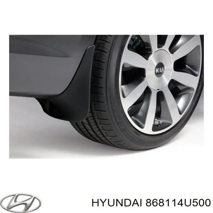 868114U500 Hyundai/Kia Nadkole błotnika przedniego lewe