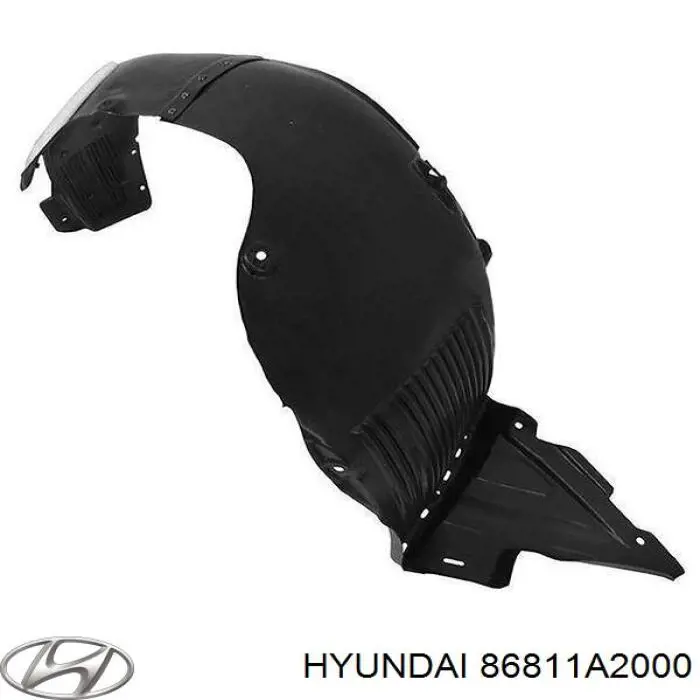 86811A2000 Hyundai/Kia Nadkole błotnika przedniego lewe