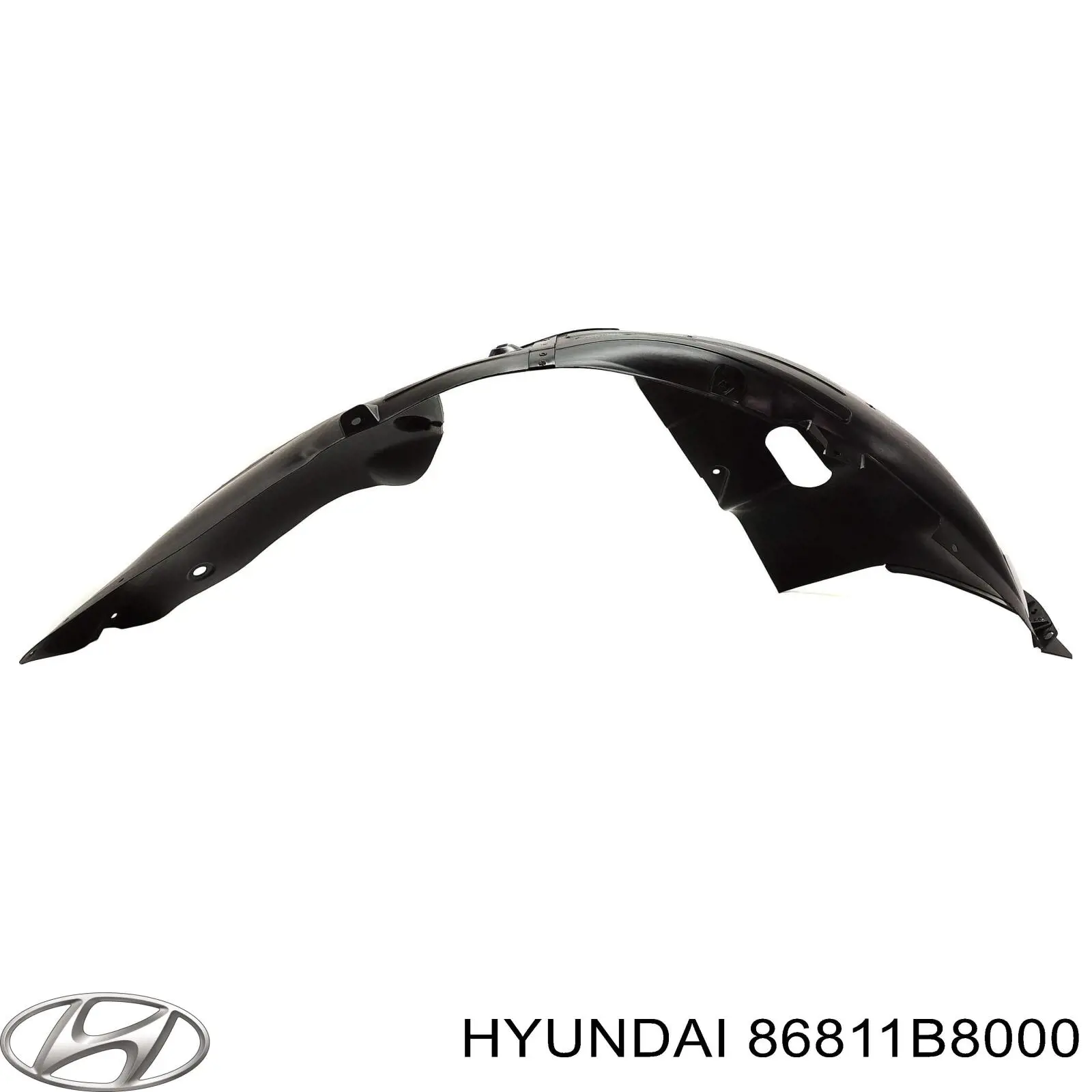86811B8000 Hyundai/Kia Nadkole błotnika przedniego lewe