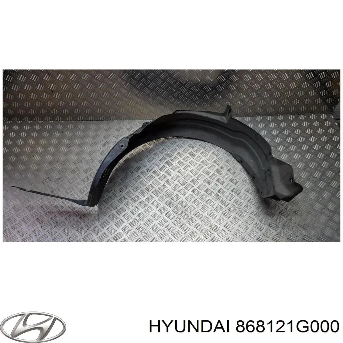Do koszyka 868121G000 Hyundai/Kia Nadkole błotnika przedniego prawe