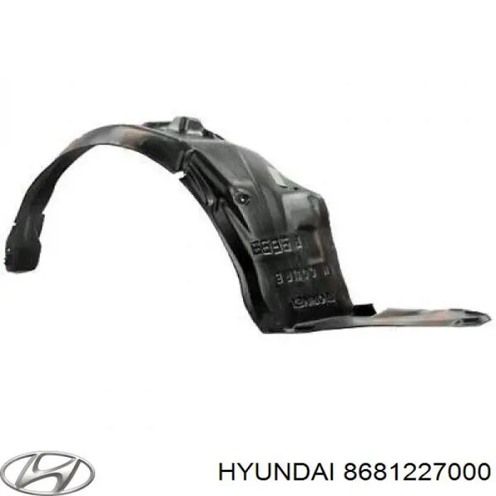 Nadkole błotnika przedniego prawe do Hyundai Coupe I RD