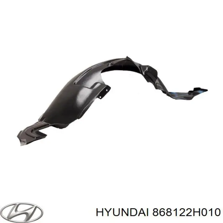 Do koszyka Nadkole błotnika przedniego prawe Hyundai Elantra IV HD