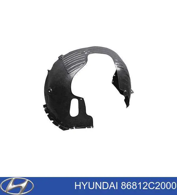 Nadkole błotnika przedniego prawe Hyundai/Kia 86812C2000 cena, od 22,67 USD