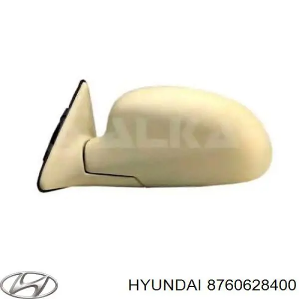 Do koszyka Lusterko wsteczne prawe Hyundai Lantra I 