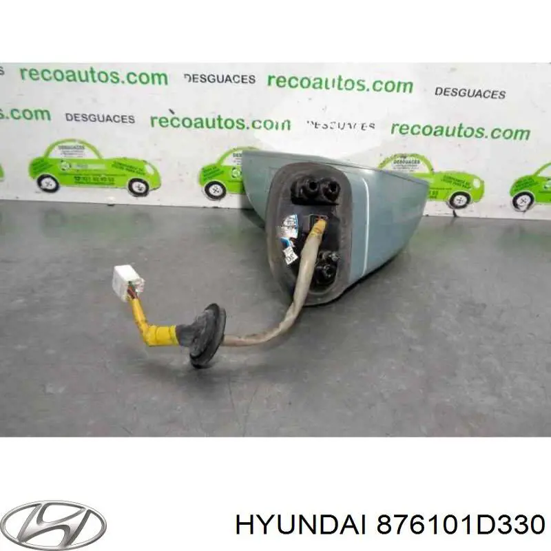Lusterko wsteczne lewe Hyundai/Kia 876101D330 cena, od 90,24 USD
