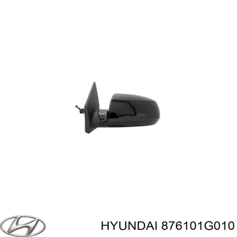 Lusterko wsteczne lewe 876101G010 Hyundai/Kia