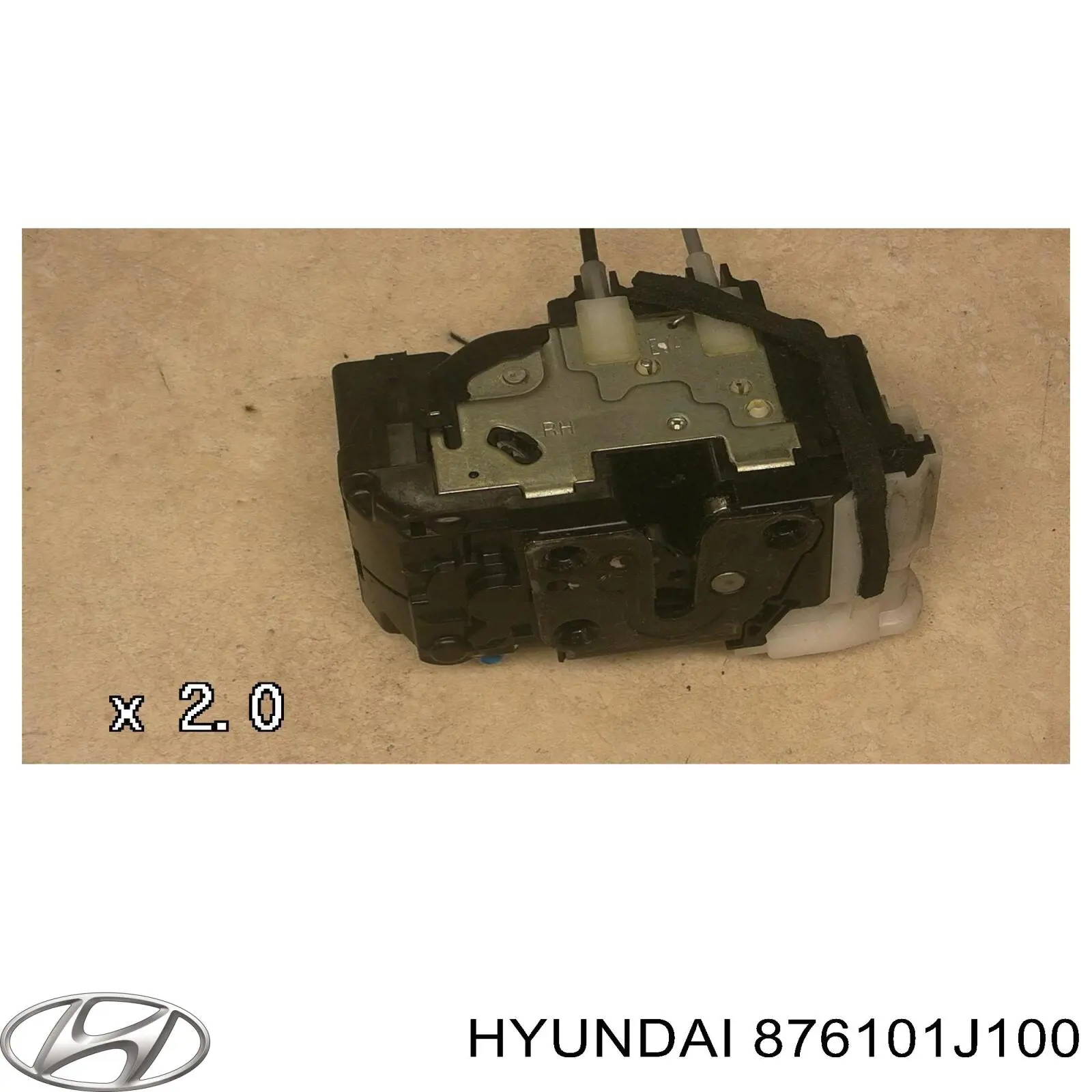 Lusterko wsteczne lewe Hyundai/Kia 876101J100 cena, od 94,09 USD