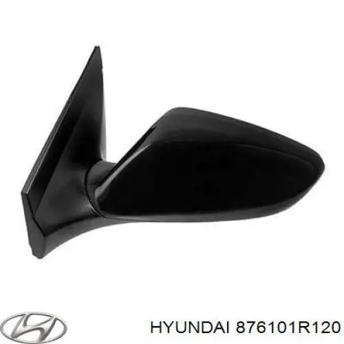 Lusterko wsteczne lewe Hyundai/Kia 876101R120 cena, od 228,18 USD