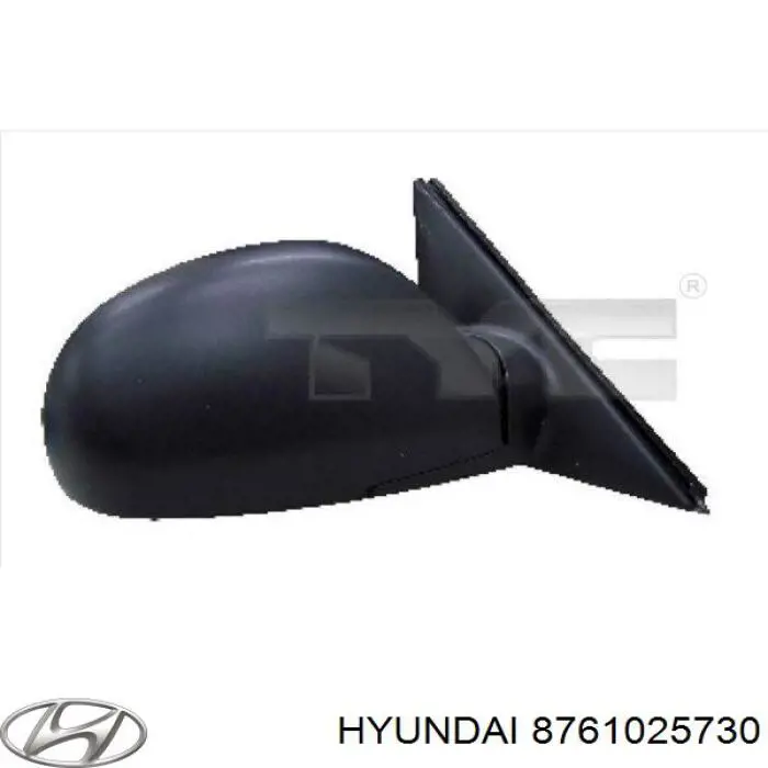 Lusterko wsteczne lewe Hyundai/Kia 8761025111CA cena, od 47,67 USD