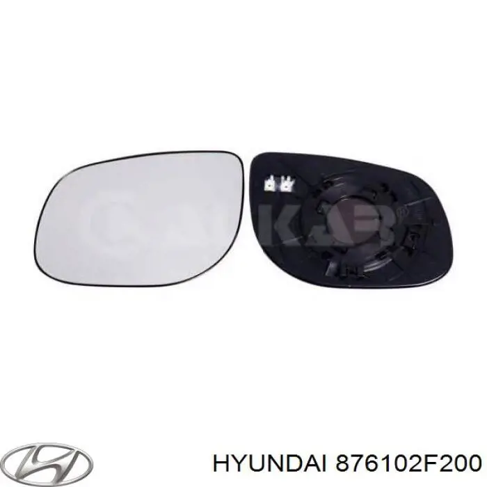 876102F200 Hyundai/Kia Lusterko wsteczne lewe