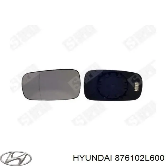 Lusterko wsteczne lewe Hyundai/Kia 876102L600 cena, od 336,11 USD