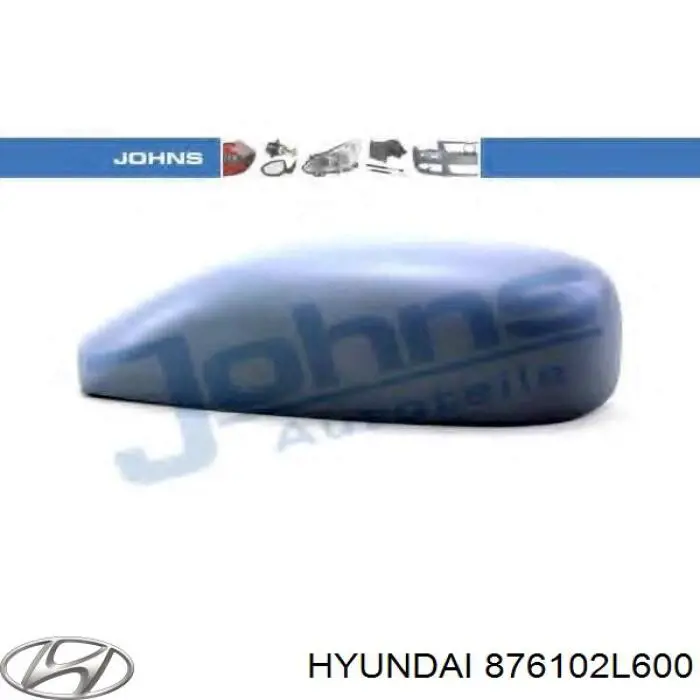 876102L600 Hyundai/Kia Lusterko wsteczne lewe