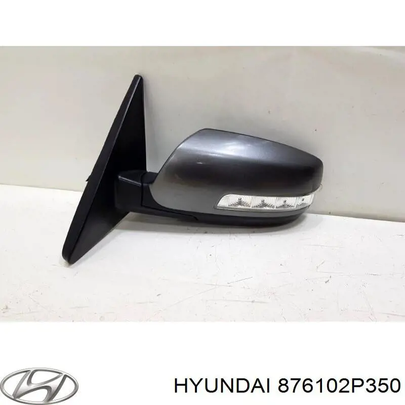 Lusterko wsteczne lewe Hyundai/Kia 876102P350 cena, od 142,60 USD