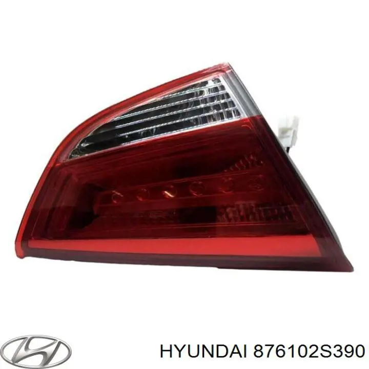 Lusterko wsteczne lewe Hyundai/Kia 876102S390 cena, od 180,47 USD