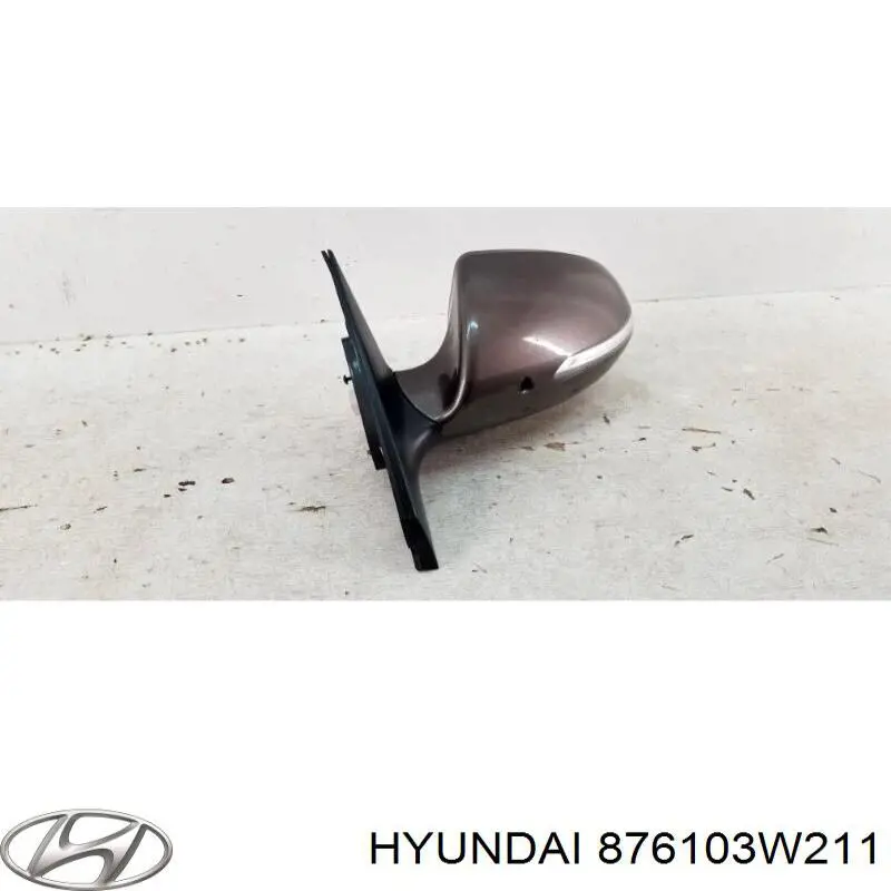 876103W211 Hyundai/Kia Lusterko wsteczne lewe