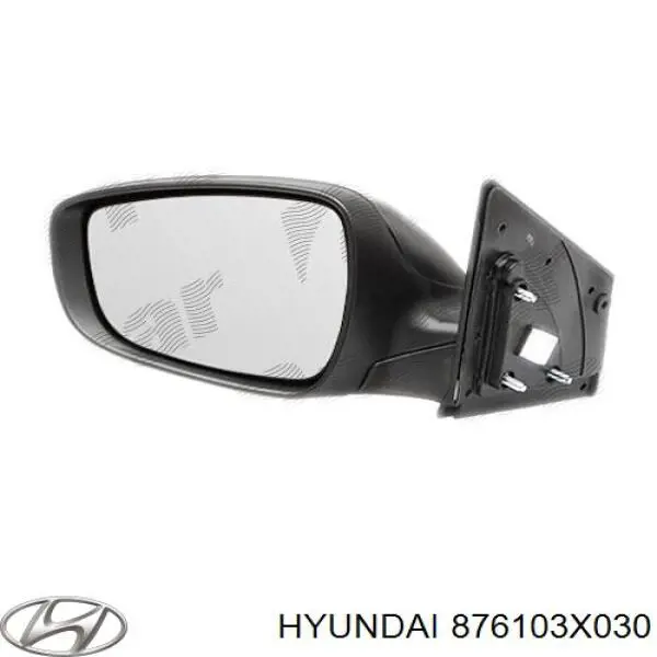 876103X540 Hyundai/Kia lusterko wsteczne lewe