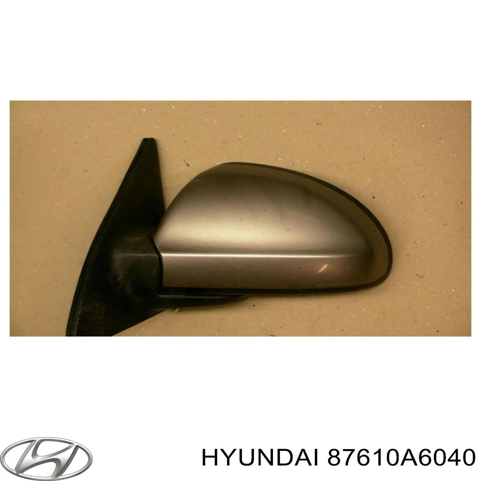 Do koszyka 87610A6040 Hyundai/Kia Lusterko wsteczne lewe