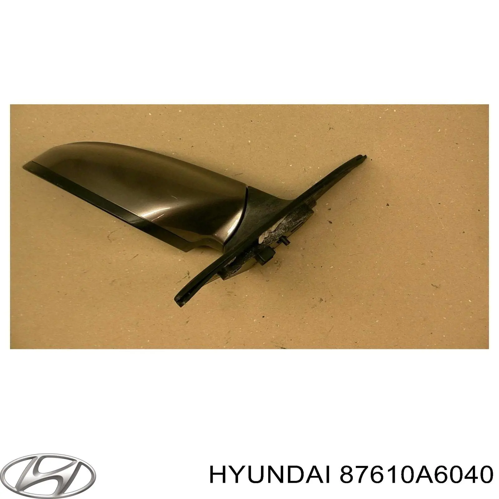 Lusterko wsteczne lewe Hyundai/Kia 87610A6040 cena, od 158,52 USD