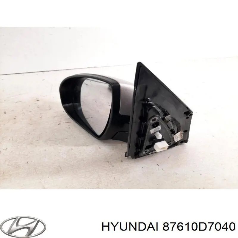 Lusterko wsteczne lewe do Hyundai Tucson III TL