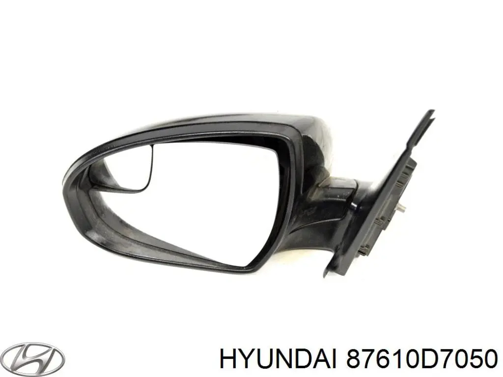 Lusterko wsteczne lewe Hyundai/Kia 87610D7050 cena, od 900,35 USD