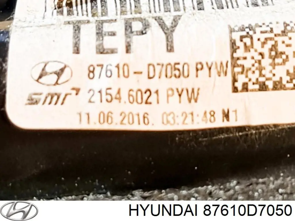 Lusterko wsteczne lewe Hyundai/Kia 87610D7050 cena, od 907,21 USD