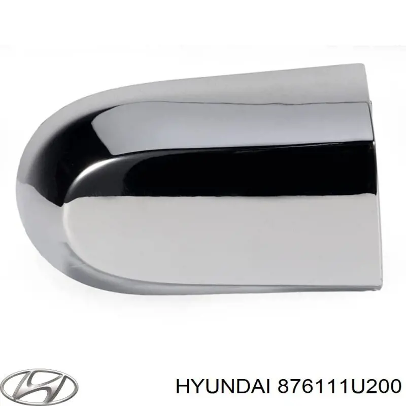 876111U200 Hyundai/Kia Wkład lusterka wstecznego lewego