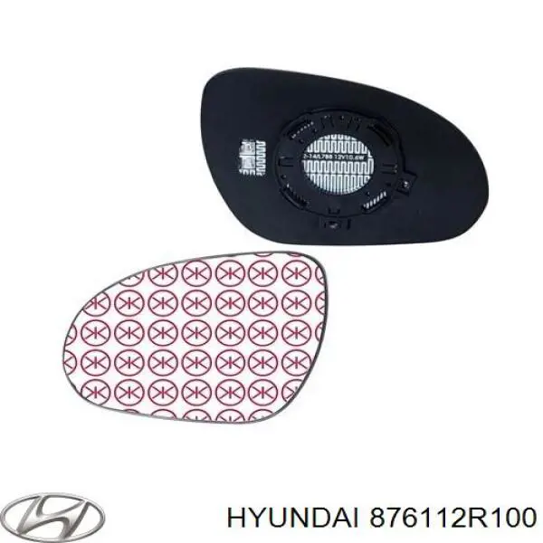 Do koszyka 876112R100 Hyundai/Kia Wkład lusterka wstecznego lewego