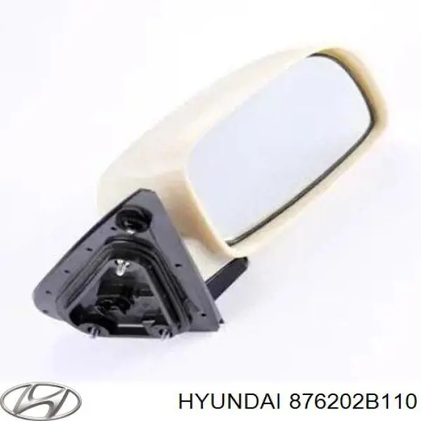 Lusterko wsteczne prawe do Hyundai Santa Fe II CM
