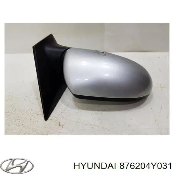 876204Y031 Hyundai/Kia Lusterko wsteczne prawe