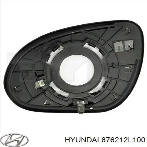 876212L100 Hyundai/Kia Wkład lusterka wstecznego prawego