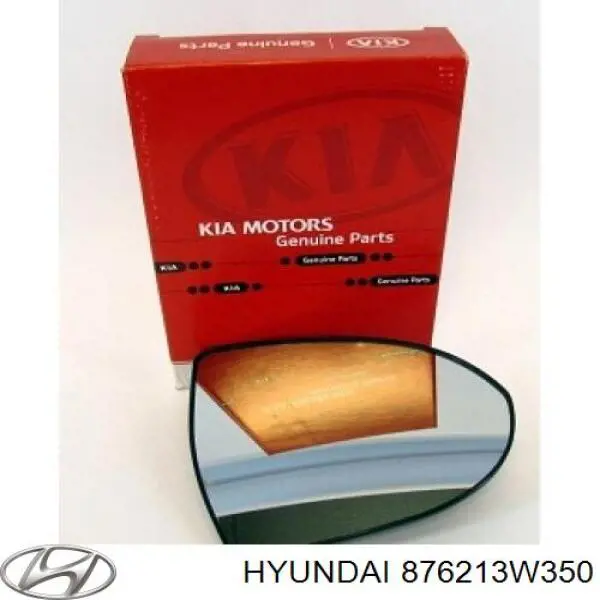 Wkład lusterka wstecznego prawego Hyundai/Kia 876213W350 cena, od 31,34 USD