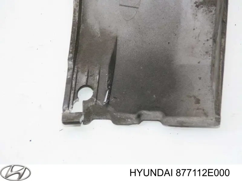 Do koszyka 877112E000 Hyundai/Kia Poszerzenie (nakładka) reperaturki błotnika przedniego lewy
