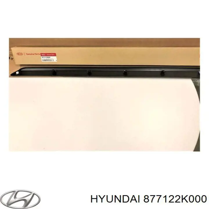 877122K000 Hyundai/Kia Listwa ochronna drzwi przednich prawych