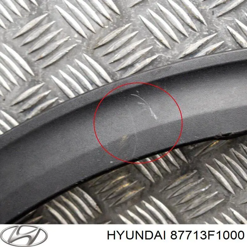 87713F1000 Hyundai/Kia Poszerzenie (nakładka) reperaturki błotnika przedniego lewy