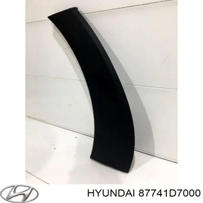 87741D7000 Hyundai/Kia Poszerzenie (nakładka) reperaturki tylnego błotnika lewy