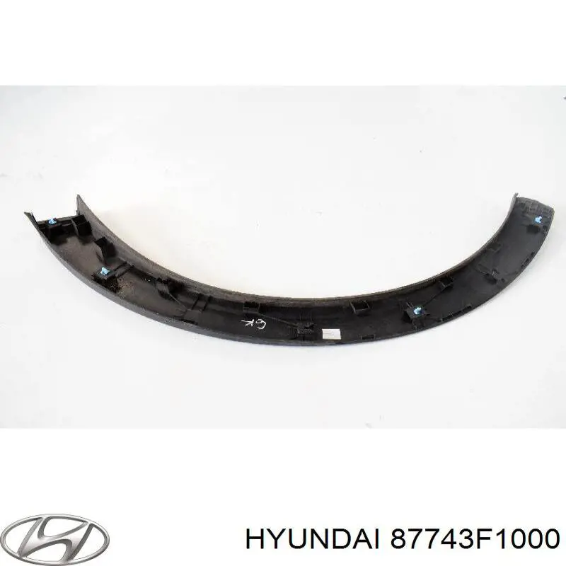 87743F1000 Hyundai/Kia Poszerzenie (nakładka) reperaturki tylnego błotnika lewy