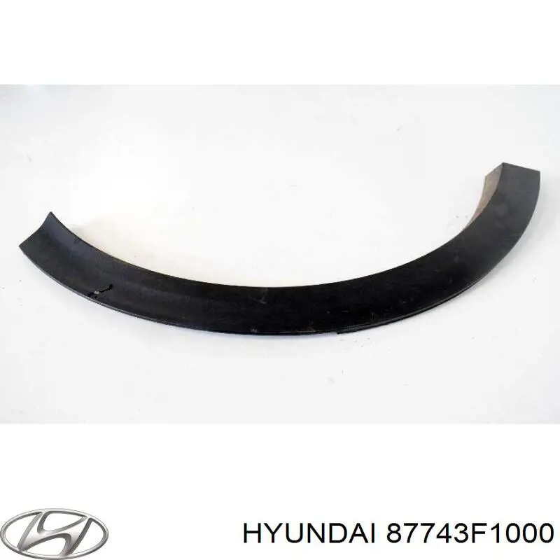 Poszerzenie (nakładka) reperaturki tylnego błotnika lewy Hyundai/Kia 87743F1000 cena, od 15,69 USD