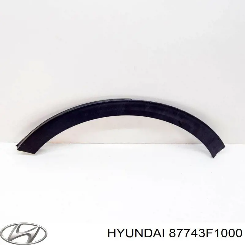 Poszerzenie (nakładka) reperaturki tylnego błotnika lewy Hyundai/Kia 87743F1000