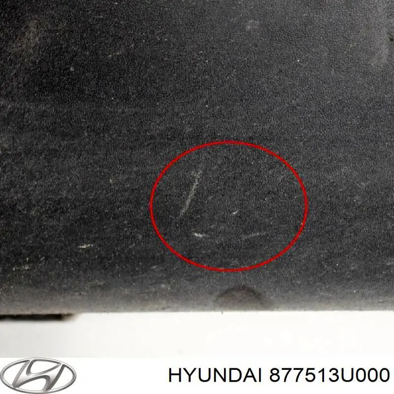 87753F1100 Hyundai/Kia Nakładka (listwa ochronna) na próg zewnętrzna lewa