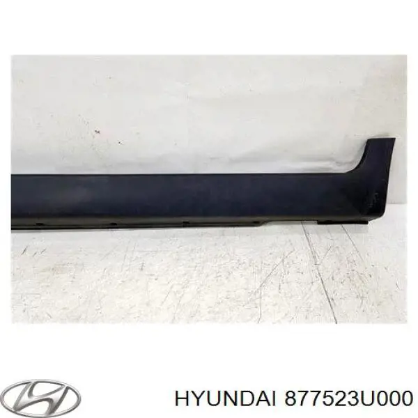 Do koszyka 877523U000 Hyundai/Kia Nakładka (listwa ochronna) na próg zewnętrzna prawa