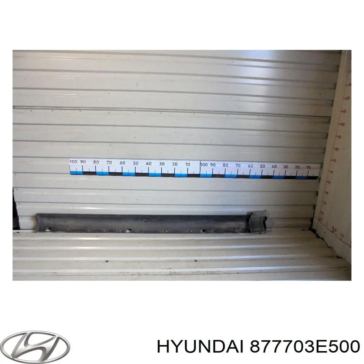 Do koszyka 877703E500 Hyundai/Kia Nakładka (listwa ochronna) na próg zewnętrzna lewa