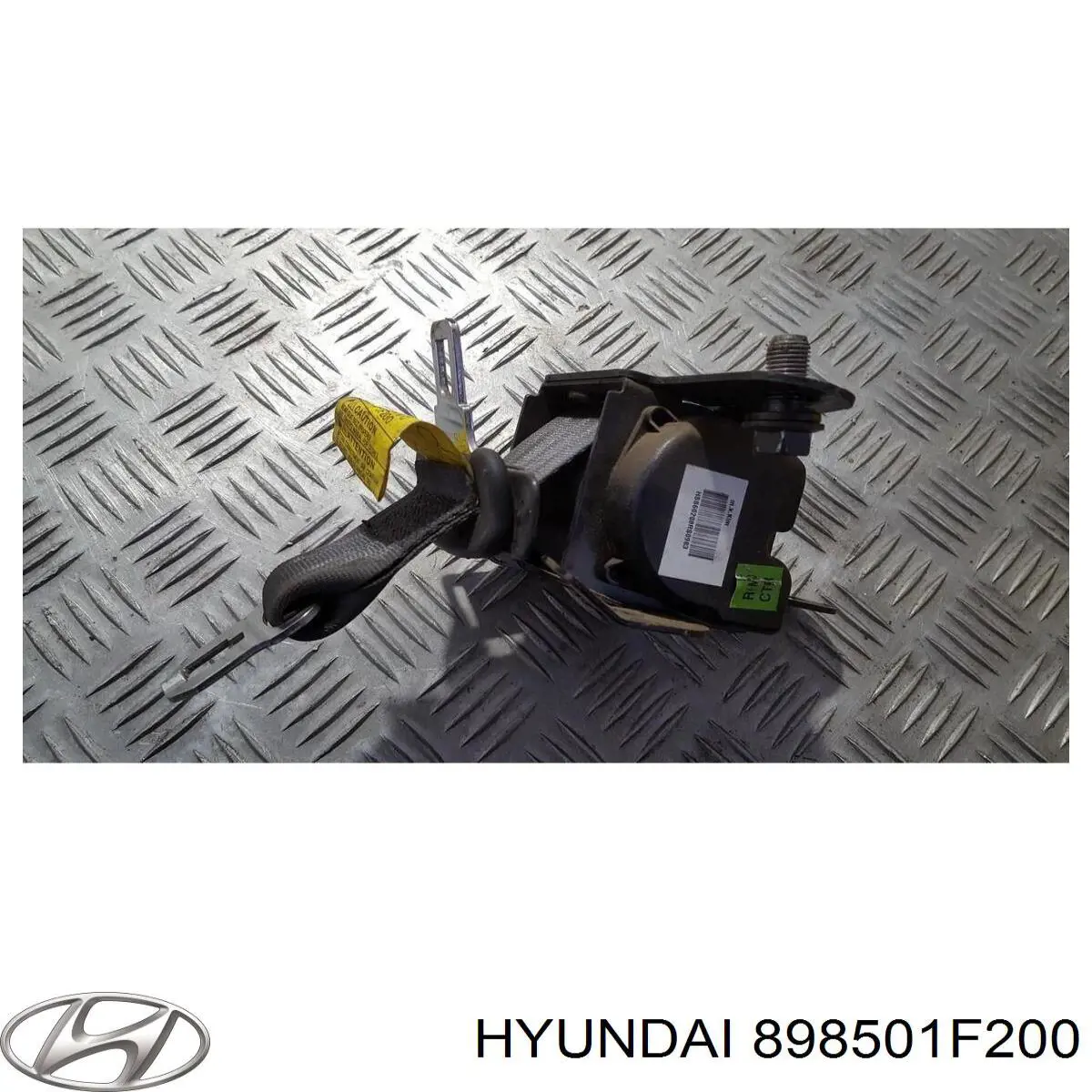 Pas bezpieczeństwa tylny Hyundai/Kia 898501F200 cena, od 81,72 USD