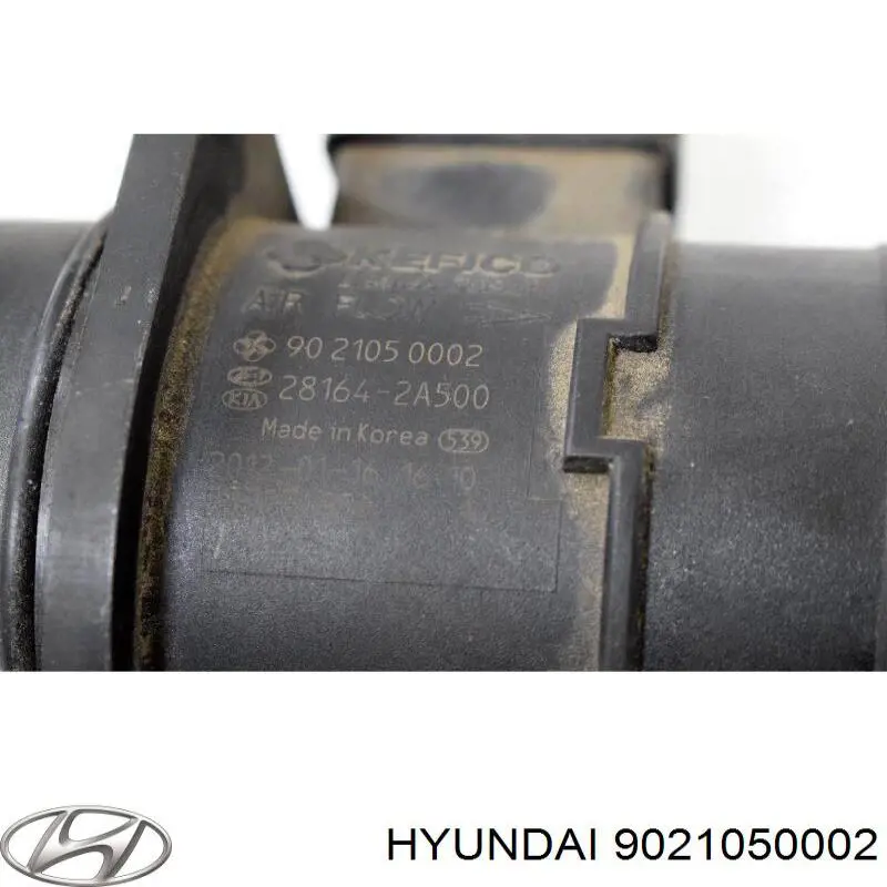 Czujnik przepływu powietrza, przepływomierz powietrza M.A.F. do Hyundai I40  VF