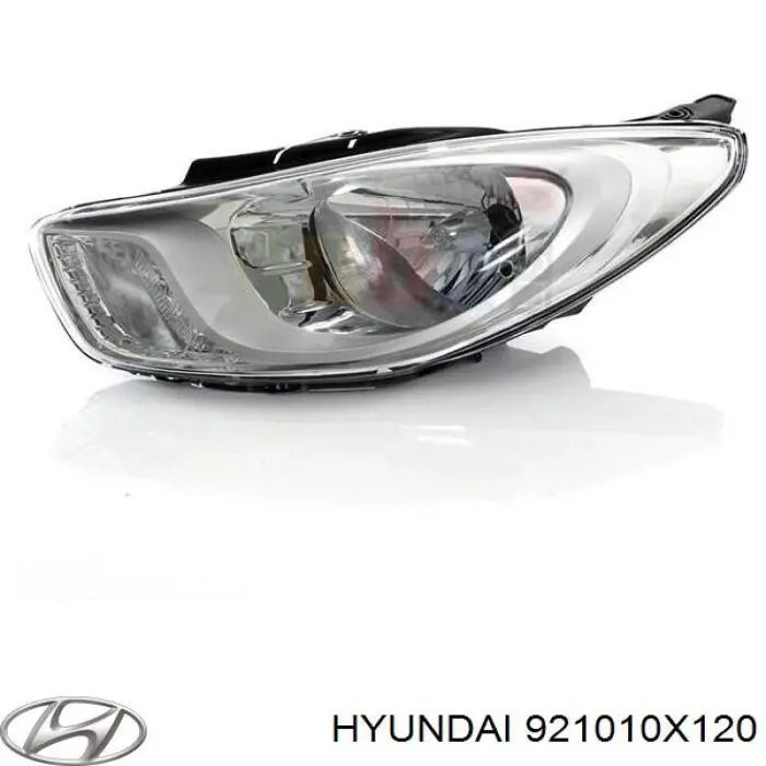 921010X120 Hyundai/Kia Reflektor lewy