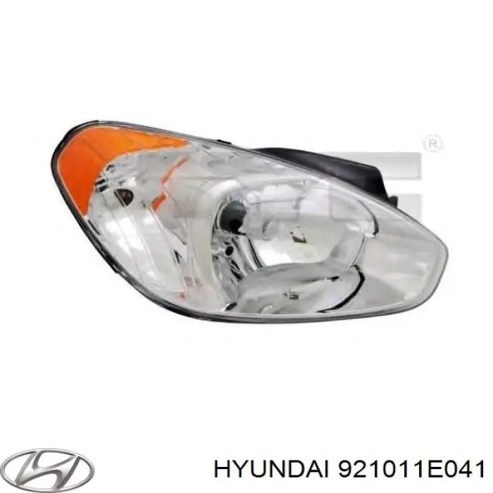 Reflektor lewy Hyundai/Kia 921011E041 cena, od 106,15 USD
